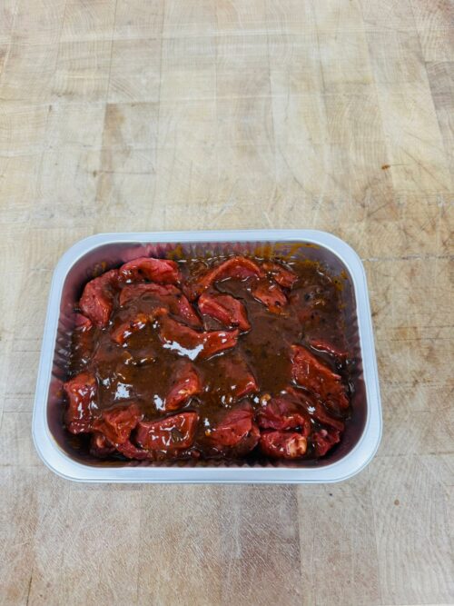 Steak in Black Bean Sauce